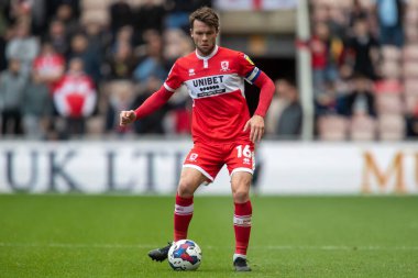 Middlesbrough 'dan Jonathan Howson, Middlesbrough - Blackburn Rovers - Riverside Stadyumu, İngiltere, 15 Ekim 202