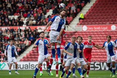 Blackburn Rovers 'dan Ben Brereton Daz 15 Ekim 2022' de Riverside Stadyumu, Middlesbrough, Birleşik Krallık 'ta oynanan Sky Bet Şampiyonası maçında liderliği devraldı.