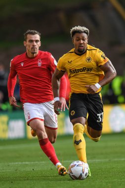 Wolverhampton Wanderers maçında Wolverhampton Wanderers, Nottingham Ormanı 'na karşı 15 Ekim 2022' de Molineux, Wolverhampton, Birleşik Krallık 'ta oynanan