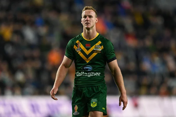 Daly Cherry Evans Uit Australië Tijdens Rugby League World Cup — Stockfoto