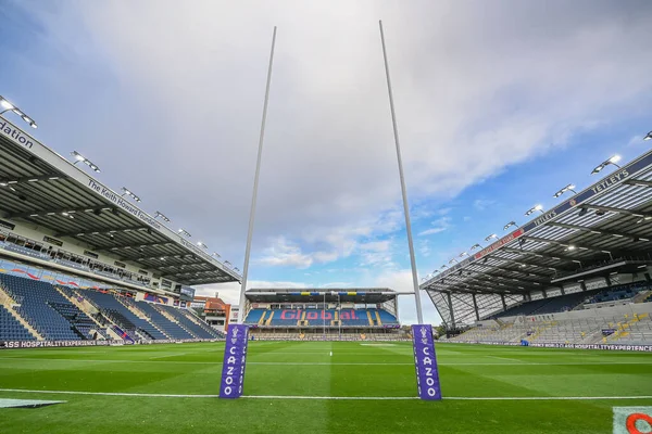 Gesamtansicht Des Headingley Stadium Austragungsort Des Heutigen Spiels Der Rugby — Stockfoto