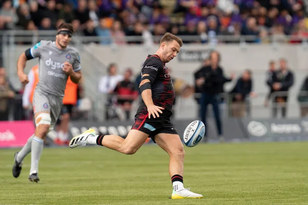 Alex Lewington Saracens Action Gallagher Premiership Match Saracens Bath Rugby — Fotografia de Stock