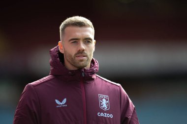 Premier Lig maçında Aston Villa, Chelsea 'ye karşı Villa Park, Birmingham, İngiltere' de 16 Ekim 202 'de oynanan Calum Chambers # 16.