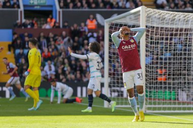 Aston Villa 'dan Leon Bailey 16 Ekim 202' de İngiltere 'nin Birmingham kentinde oynanan Premier League maçında Aston Villa Chelsea' ye karşı oynadığı maçta kaybolmasına tepki gösterdi.