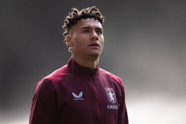 Aston Villa 'dan Ollie Watkins Premier Lig maçı sırasında Aston Villa Chelsea' ye karşı Villa Park, Birmingham, İngiltere, 16 Ekim 202