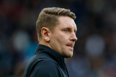 Andy Dawson Hull City 'nin geçici teknik direktörü Hull City - Hull City - Birmingham City maçı sırasında MKM Stadyumu, Hull, İngiltere, 16 Ekim 202