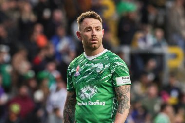 Rugby Ligi Dünya Kupası 2021 'de İrlandalı Richie Myler, Jamaika ile İrlanda maçında Headingley Stadyumu, Leeds, İngiltere, 16 Ekim 202