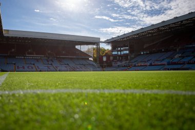 Premier Lig karşılaşmasında genel görüş Aston Villa Chelsea 'ye karşı Villa Park, Birmingham, İngiltere, 16 Ekim 202