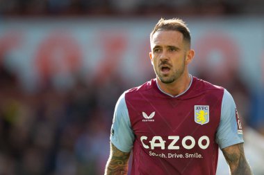 Aston Villa 'dan Danny Ings # 9 Premier Lig karşılaşmasında Aston Villa Chelsea' ye karşı Villa Park, Birmingham, İngiltere, 16 Ekim 202
