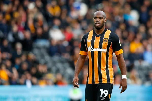 Cicatriz Estupin Hull City Durante Partido Sky Bet Championship Hull —  Fotos de Stock