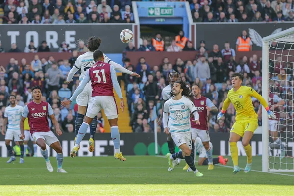 Leon Bailey Aston Villa Headers Goal Premier League Match Aston — Stock Photo, Image