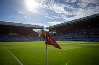 Premier Lig karşılaşmasında genel görüş Aston Villa Chelsea 'ye karşı Villa Park, Birmingham, İngiltere, 16 Ekim 202