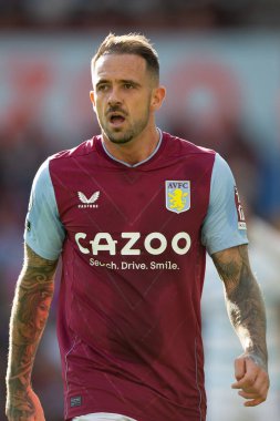 Aston Villa 'dan Danny Ings # 9 Premier Lig karşılaşmasında Aston Villa Chelsea' ye karşı Villa Park, Birmingham, İngiltere, 16 Ekim 202