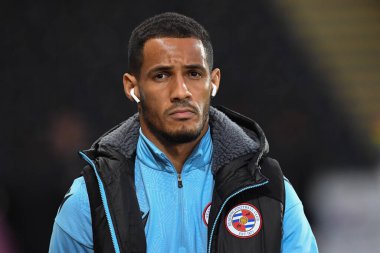 Reading 'den Thomas Ince # 10 Swansea .com stadyumuna 18 Ekim 202' de Swansea City vs Reading Swansea.com Stadyumu 'nda oynanan Sky Bet Şampiyonası maçında geldi.