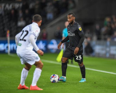 18 Ekim 202 'de Swansea.com Stadyumu, Swansea.com' da oynanan Swansea City vs Reading maçında Reading 'in 23.