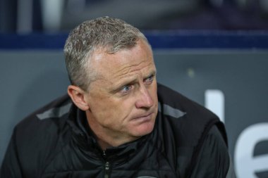 Richard Beale, West Bromwich Albion 'un teknik direktörü. 18 Ekim 202' de West Bromwich Albion, The Hawthorns, West Bromwich 'te Bristol City' ye karşı.