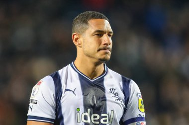 West Bromwich Albion 'dan Jake Livermore Gök Bahis Şampiyonası' nda West Bromwich Albion, Bristol City 'ye karşı The Hawthorns, West Bromwich, İngiltere, 18 Ekim 202