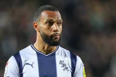 West Bromwich Albion 'dan Matt Phillips 18 Ekim 202' de The Hawthorns, West Bromwich, İngiltere 'de West Bromwich Albion-Bristol maçı sırasında