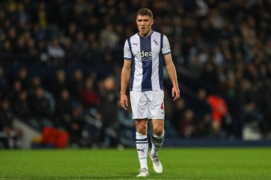 West Bromwich Albion 'dan Dara O' Shea # 4 Sky Bet Şampiyonası maçı sırasında West Bromwich Albion, Bristol City 'ye karşı The Hawthorns, West Bromwich, İngiltere, 18 Ekim 202