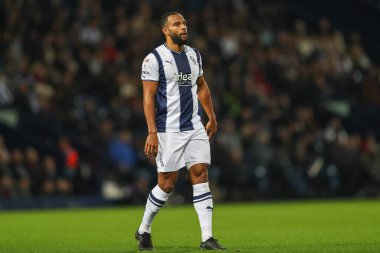 West Bromwich Albion 'dan Matt Phillips 18 Ekim 202' de The Hawthorns, West Bromwich, İngiltere 'de West Bromwich Albion-Bristol maçı sırasında