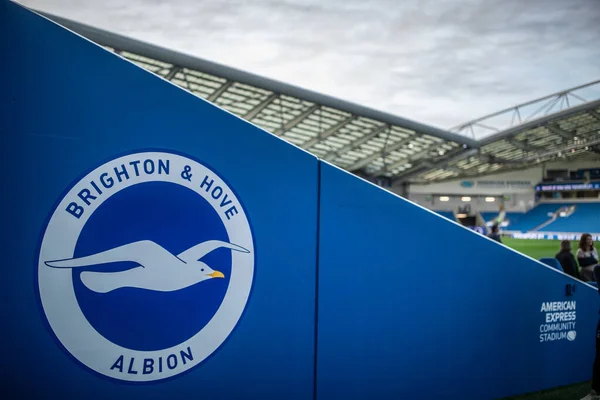 Premier Lig maçından önce American Express Community Stadyumu 'nun genel görüntüsü Brighton ve Hove Albion, Nottingham Ormanı' na karşı American Express Community Stadyumu, Brighton ve Hove, Birleşik Krallık, 18 Ekim 202