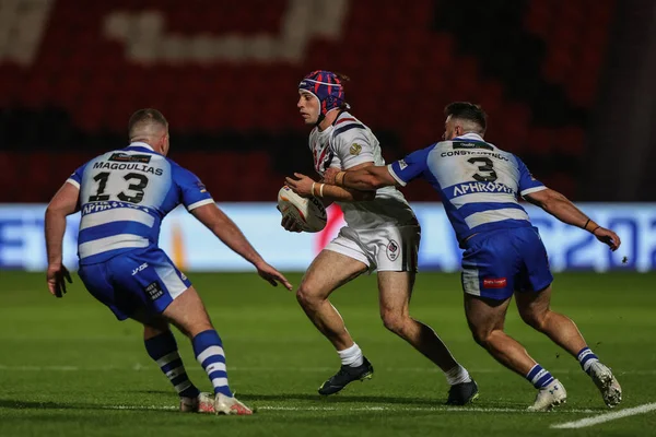 Benjamin Jullien França Quebra Durante Copa Mundo Rugby League 2021 — Fotografia de Stock