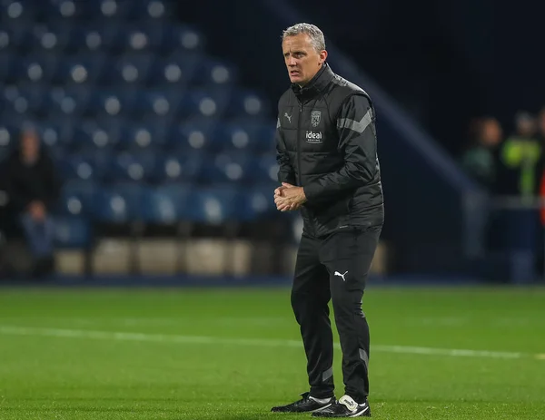 Richard Beale Conciërge Manager Van West Bromwich Albion Tijdens Pre — Stockfoto