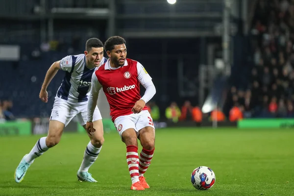 Jay Dasilva Bristol City Pasa Pelota Durante Sky Bet Championship — Foto de Stock