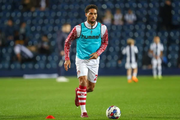 Zak Vyner Bristol City Pre Game Sky Bet Championship Match — 스톡 사진