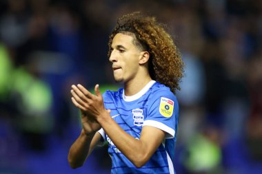 Birmingham City 'den Hannibal Mejbri # 6. Gökyüzü İddia Şampiyonası maçında Birmingham City - St Andrews, Birmingham, Birleşik Krallık, 19 Ekim 202