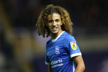 Birmingham City 'den Hannibal Mejbri # 6. Gökyüzü İddia Şampiyonası maçında Birmingham City - St Andrews, Birmingham, Birleşik Krallık, 19 Ekim 202