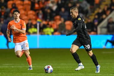 Hull City 'den Dimitris Pelkas # 20 numara, 19 Ekim 202' de Bloomfield Road, Blackpool 'da oynanan Blackpool-Hull City maçında maç sırasında hareket halindeydi.