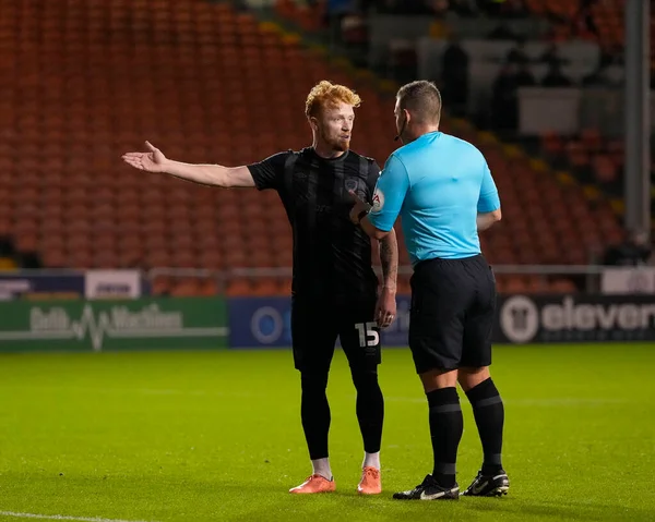 라이언 Hull City Sky Bet Championship Match Blackpool Hull City — 스톡 사진