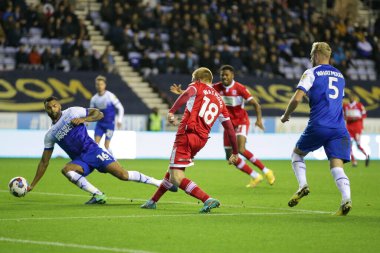 Middlesbrough 'dan Duncan Watmore, 19 Ekim 202' de Wigan Atletizm ve Middlesbrough 'a karşı oynanan Gökyüzü İddia Şampiyonası maçında 1-2' lik skora ulaştı.
