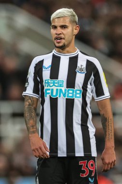 Newcastle United 'dan Bruno Guimares # 39 Premier League maçı sırasında Newcastle United Everton' a karşı St. James 's Park, Newcastle, İngiltere, 19 Ekim 2022