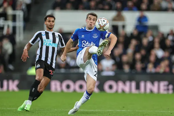 Samus Coleman Everton Aktion Premier League Match Newcastle United Everton — Stockfoto