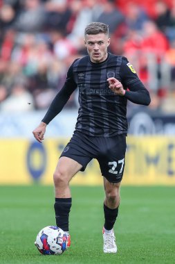 Hull City 'den Regan Slater # 27, Sky Bet Şampiyonası maçında Rotherham United, Hull City' ye karşı New York Stadyumu, Rotherham, İngiltere, 22 Ekim 202