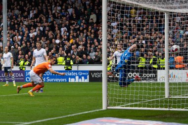 Blackpool 'dan Jerry Yates 21 Ekim 202' de Bloomfield Road, Blackpool 'da oynanan Blackpool-Preston North End maçında 3-1 berabere kaldı.
