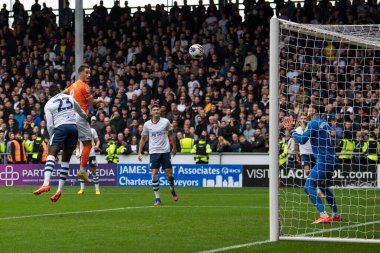 Blackpool 'dan Jerry Yates 21 Ekim 202' de Bloomfield Road, Blackpool 'da oynanan Blackpool-Preston North End maçında 3-1 berabere kaldı.