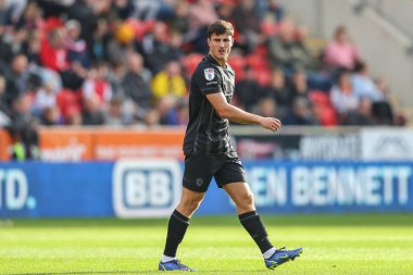 Ryan Longman # 16 no 'lu Hull City Sky Bet Şampiyonası maçında Rotherham United, Hull City' ye karşı New York Stadyumu, Rotherham, Birleşik Krallık, 22 Ekim 202