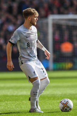 Liverpool 'dan Harvey Elliott # 19 Premier League maçı sırasında Nottingham Forest, Liverpool' a karşı City Ground, Nottingham, Birleşik Krallık, 22 Ekim 202