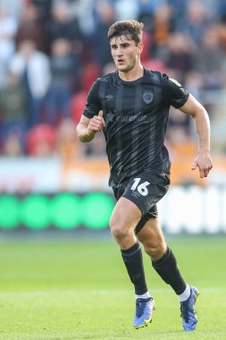 Ryan Longman # 16 no 'lu Hull City Sky Bet Şampiyonası maçında Rotherham United, Hull City' ye karşı New York Stadyumu, Rotherham, Birleşik Krallık, 22 Ekim 202