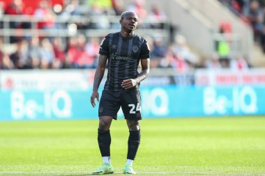 Gökyüzü İddia Şampiyonası 'nda Hull City' den Jean Michal Seri # 24. Rotherham United, Hull City 'ye karşı New York Stadyumu, Rotherham, 22 Ekim 2022