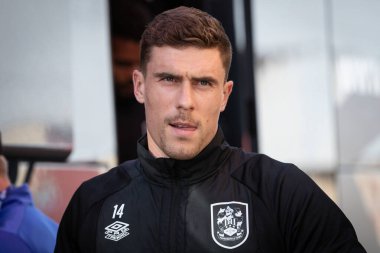 Huddersfield Town 'dan Josh Ruffels 22 Ekim 202' de Riverside Stadyumu 'ndaki Middlesbrough-Huddersfield Town maçının öncesinde Riverside Stadyumu' na geldi.