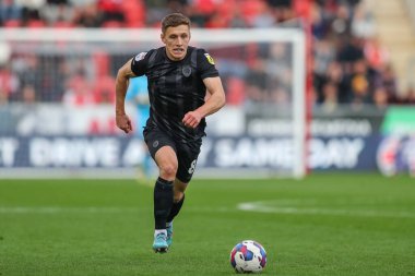 Hull City 'den Greg Docherty Gök İddia Şampiyonası' nda Rotherham United, Hull City 'ye karşı New York Stadyumu, Rotherham, Birleşik Krallık, 22 Ekim 202