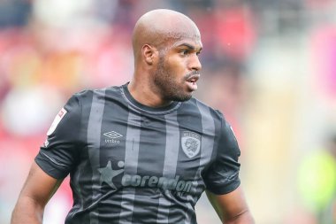 Wash Estupin # 19 of Hull City Gökyüzü İddia Şampiyonası 'nda Rotherham United, Hull City' ye karşı New York Stadyumu, Rotherham, Birleşik Krallık, 22 Ekim 2022