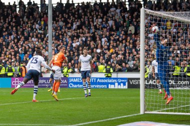 Blackpool 'dan Jerry Yates 21 Ekim 202' de Bloomfield Road, Blackpool 'da oynanan Blackpool-Preston North End maçında 3-1 berabere kaldı.