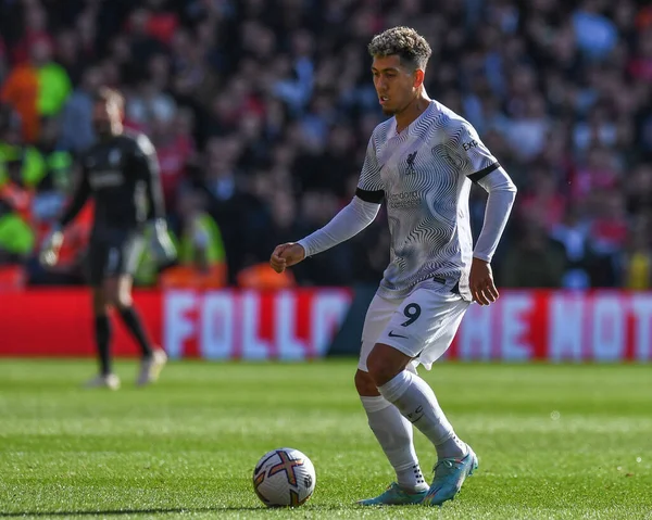 Roberto Firmino Del Liverpool Durante Partita Premier League Nottingham Forest — Foto Stock