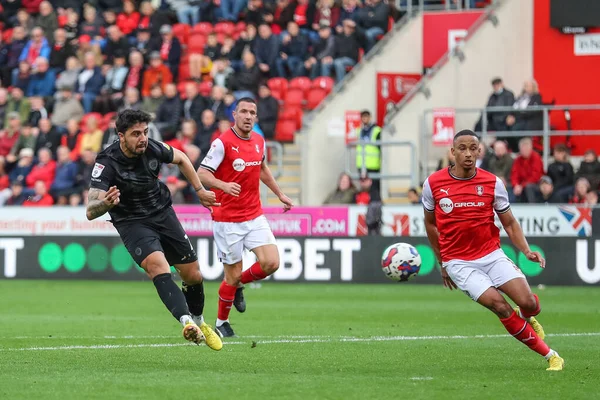 Ozan Tufan Hull City Marca Gol Para Hacerlo Durante Sky — Foto de Stock