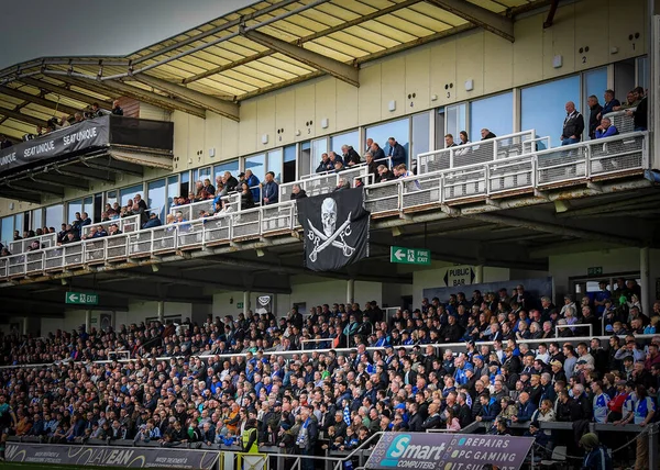Bristol Rovers Fans Sky Bet League Partida Bristol Rovers Plymouth — Fotografia de Stock